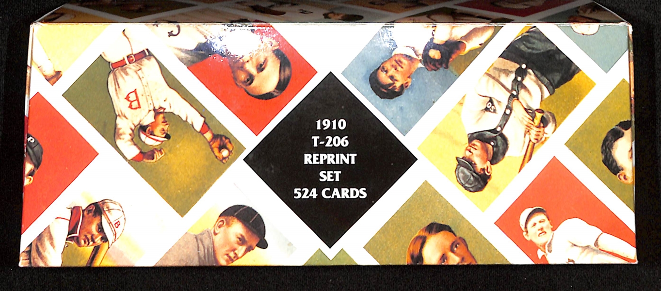 1988 T206 The Monster Reprint Set in Original Box (524 Cards)