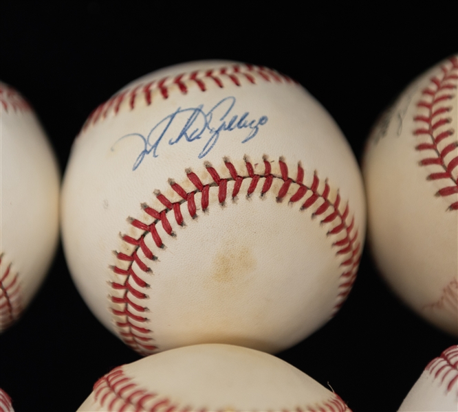 Lot of (8) Autographed Baseballs w. Nolan Ryan, Mark McGwire, and Others - JSA Auction Letter