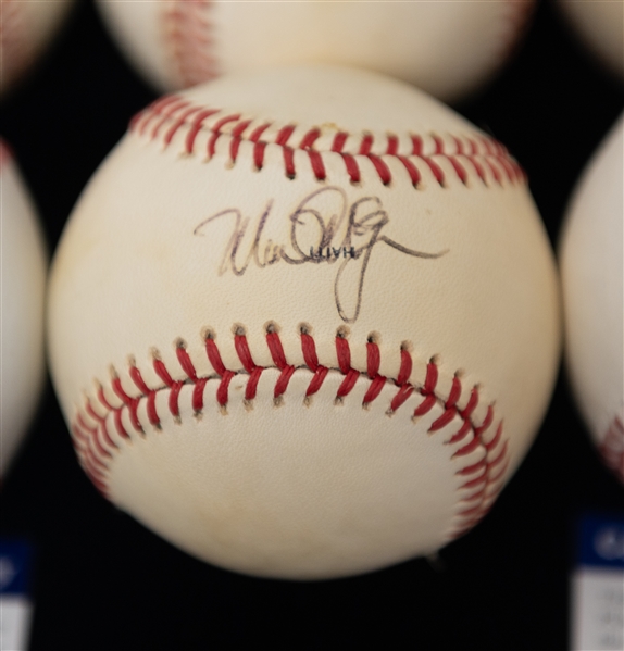 Lot of (8) Autographed Baseballs w. Nolan Ryan, Mark McGwire, and Others - JSA Auction Letter