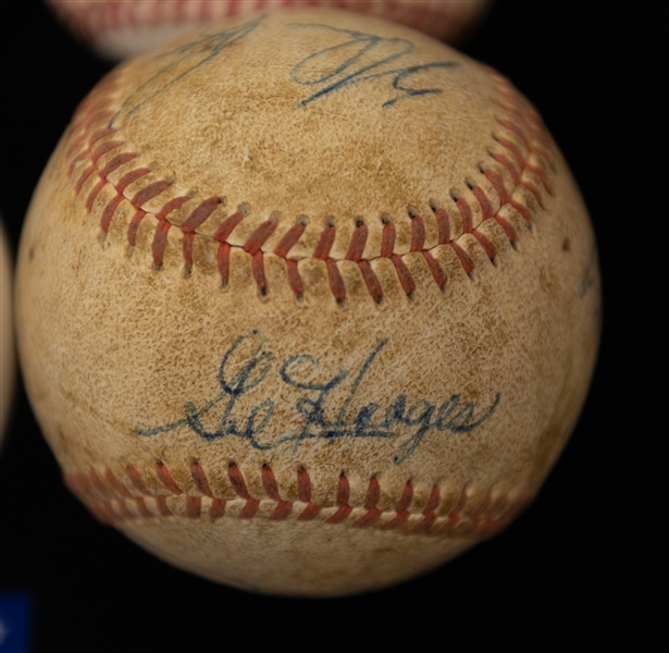 Lot of (8) Autographed Baseballs w. Nolan Ryan, Mark McGwire, and Others - JSA Auction Letter