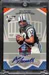 2007 Topps Performance Joe Namath "Hall of Fame" Autograph Card #ed 17/20 - RARE Limited Edition Topps Auto Card!