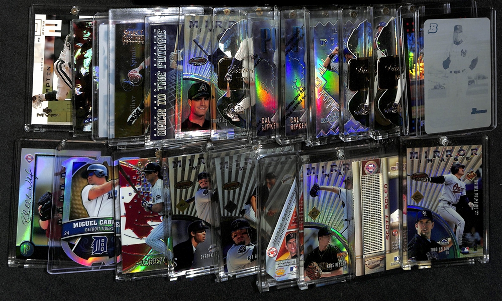 Lot of (23) Mostly 1990s Baseball Inserts w. Alex Rodriguez, Ripken Jr., Gwynn, and Others 