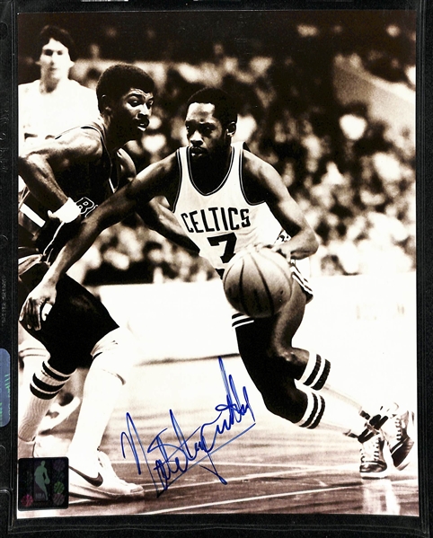 Lot of (6) Basketball 8x10 Signed Photos w. Julius Erving & Nate Archibald (JSA Auction Letter)