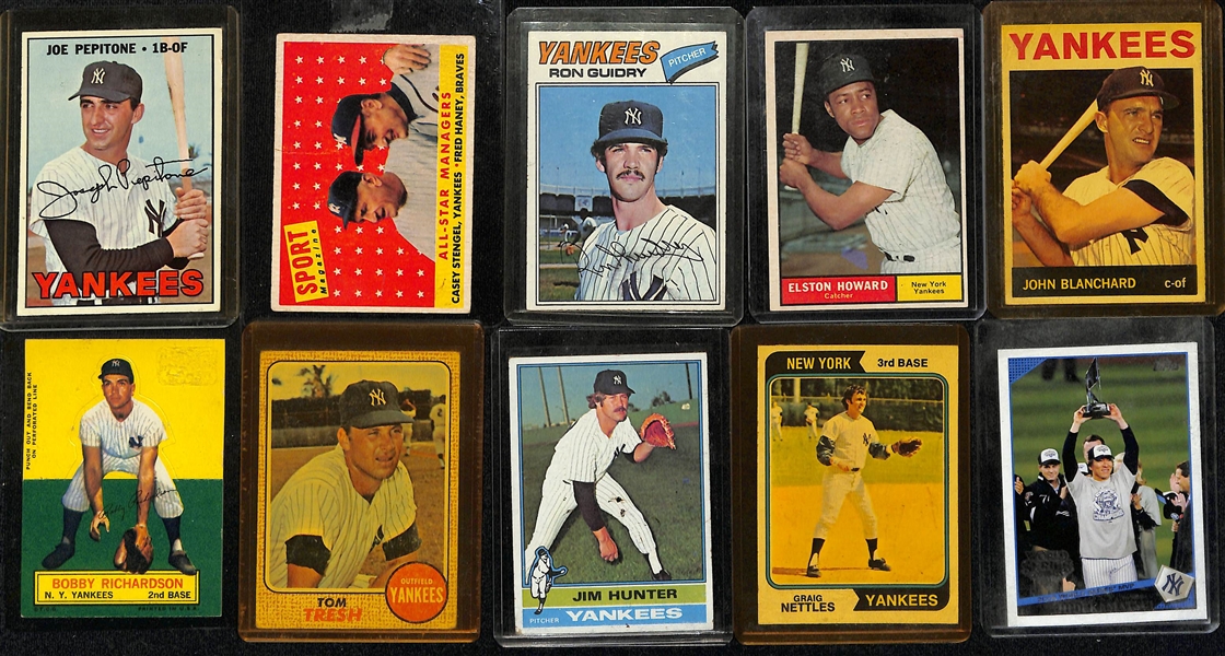 Lot of (21) Mostly 1960s Baseball Cards w. 1961 Fleer Babe Ruth, 1962 Topps Joe Torre and More