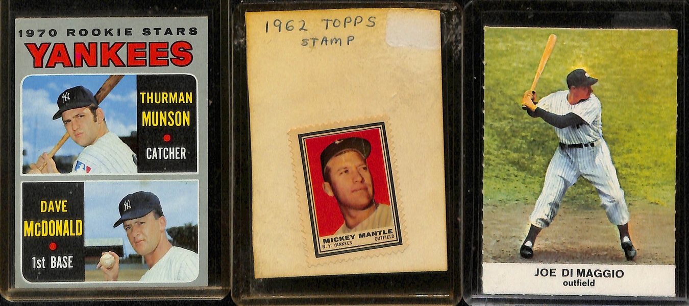 Lot of (21) Mostly 1960s Baseball Cards w. 1961 Fleer Babe Ruth, 1962 Topps Joe Torre and More