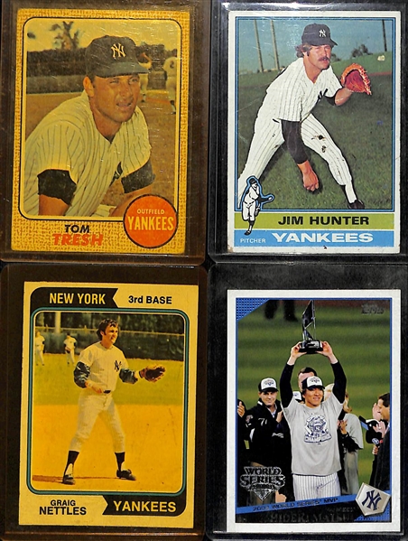 Lot of (21) Mostly 1960s Baseball Cards w. 1961 Fleer Babe Ruth, 1962 Topps Joe Torre and More