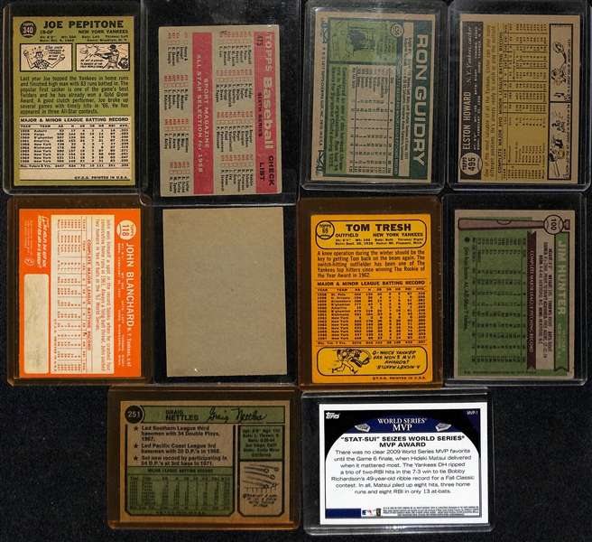 Lot of (21) Mostly 1960s Baseball Cards w. 1961 Fleer Babe Ruth, 1962 Topps Joe Torre and More