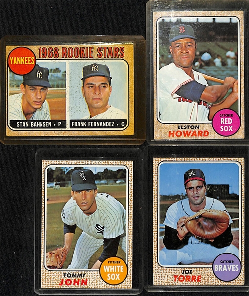 Lot of (65+) Mostly 1960s Baseball Cards w. 1949 Bowman Phil Rizzuto and T206 Jack Quinn