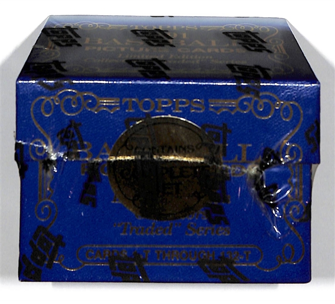 1991 Topps Traded Tiffany Sealed Baseball Set w. Jeff Bagwell, Ivan Rodriguez and Many Stars