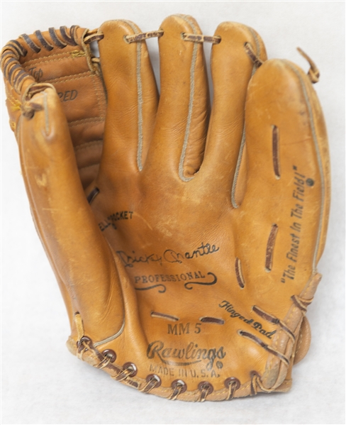 Mickey Mantle Professional MM5 Rawlings Leather Baseball Glove in Original Box