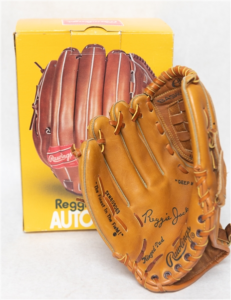 Rawlings 1970s Reggie Jackson RJ9 Left Hander Glove in Original Box