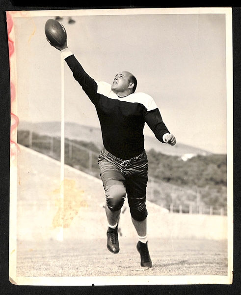 Lot of (5) Turn of the Century Sports Photos & (4) 1950s Football Team Photos