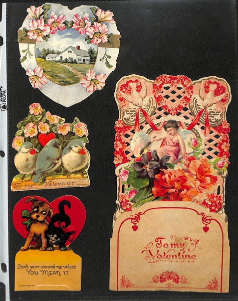  Approx 200+ Vintage Valentines Cards & Approx 50+ Early 1900s Greeting Cards