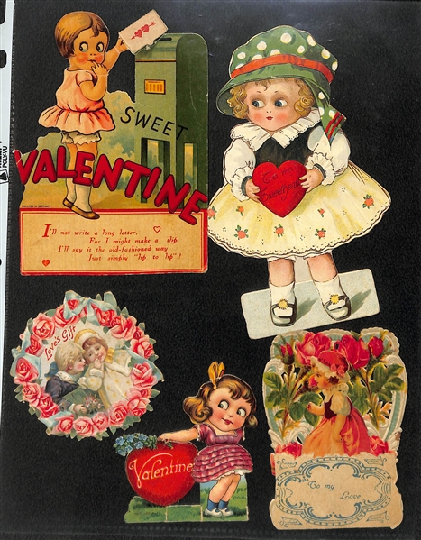  Approx 200+ Vintage Valentines Cards & Approx 50+ Early 1900s Greeting Cards