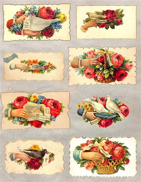  Approx 200+ Vintage Valentines Cards & Approx 50+ Early 1900s Greeting Cards