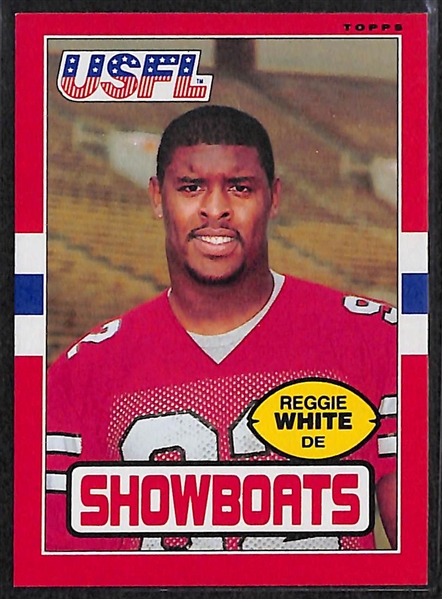 1985 Topps USFL Complete Set w/ Reggie White