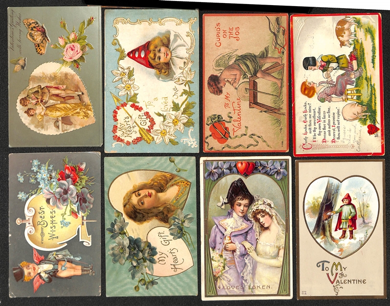 Lot of (150+) Vintage Easter Post Cards & (150+) Vintage Birthday/Get Well/Etc. Post Cards