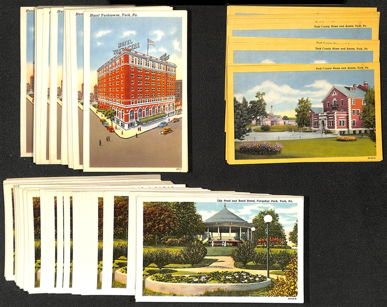 Lot of (200+) Vintage Scenes & Buildings Postcards Throughout the US & the World from the 1930s through 1960s