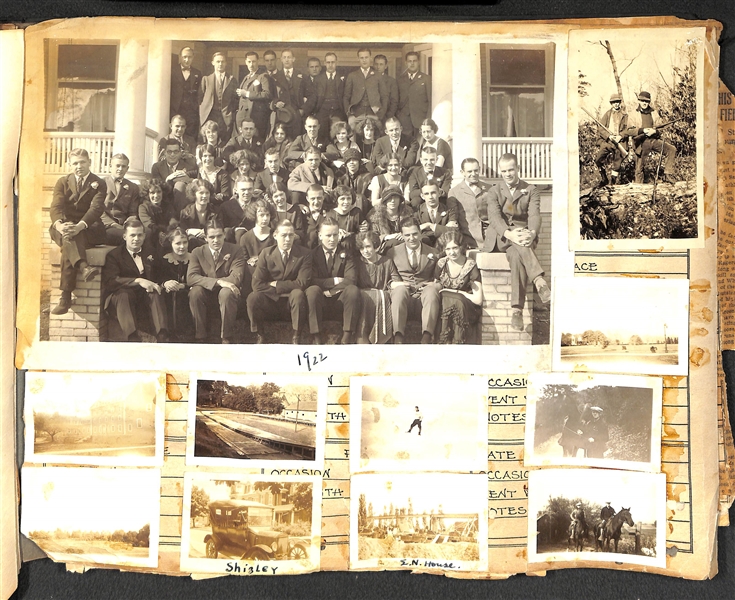  Early 1900s Penn State Autograph & Photo Scrapbook