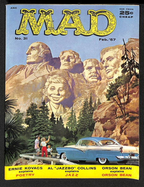  Lot of (11) Mad Magazines from 1957-1958