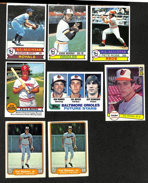  Lot of Approx (1000) 1975-1979 Topps Baseball w. 1975 Nolan Ryan x2