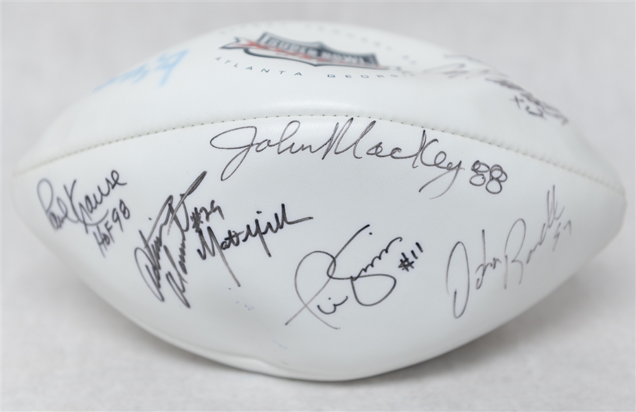 Super Bowl XXXIV Autographed Football w. (7) Signatures Inc. Wayne Gretzky and Joe Namath (JSA Cert.)