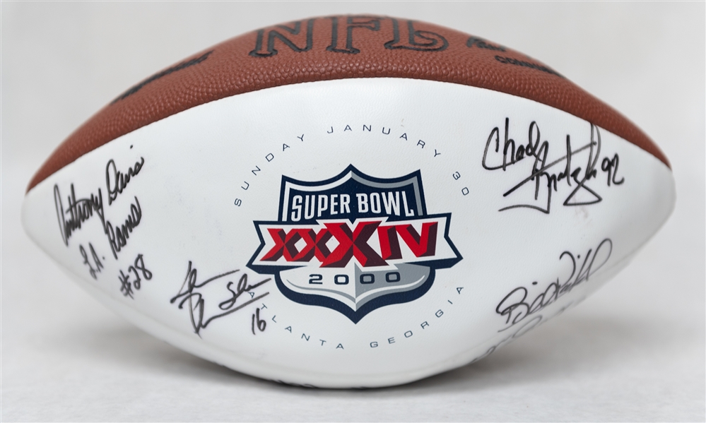 Lot of (3) Autographed Footballs w. (13) Signatures Inc. Joe Namath, Tony Gonzalez (JSA Auction Letter)