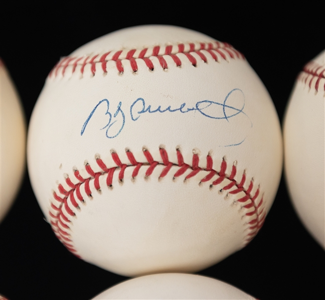 Lot of (12) Autographed Baseballs w. Duke Snider, Enos Slaughter, Bobby Shantz, Joe DeMaestri and Others (JSA Auction Letter)
