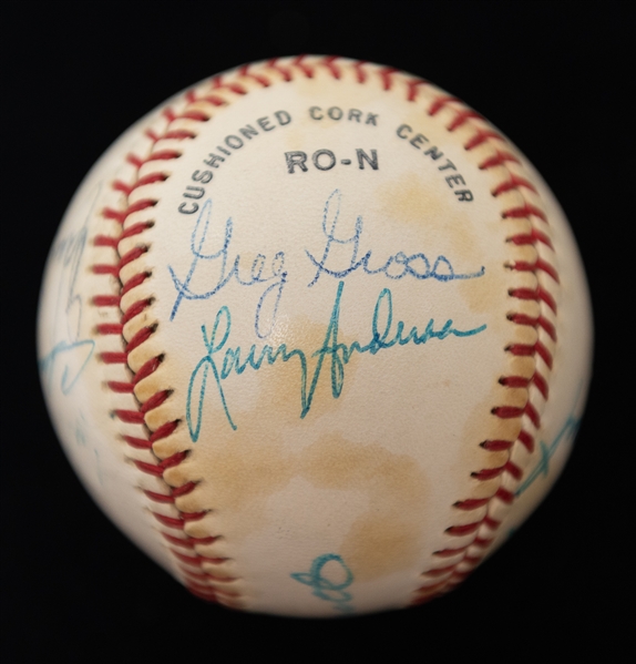 Lot of (3) Multi-Signed Baseballs w. Mike Schmidt, Warren Spahn, Frank Robinson, and Others (JSA Auction Letter)