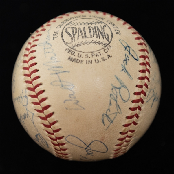 Lot of (3) Multi-Signed Baseballs w. Mike Schmidt, Warren Spahn, Frank Robinson, and Others (JSA Auction Letter)