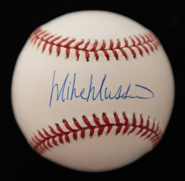 Lot of (4) Autographed Baseballs of Orioles Players w. Brooks Robinson (on 2 balls), Mike Mussina and Others (JSA Auction Letter)