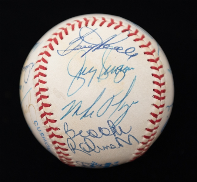 Lot of (3) Multi-Signed Baseballs w. Don Sutton, Tom Lasorda, Bruce Sutter, Ron Cey and Many More (JSA Auction Letter)