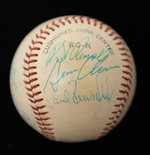 Lot of (3) Multi-Signed Baseballs w. Don Sutton, Tom Lasorda, Bruce Sutter, Ron Cey and Many More (JSA Auction Letter)