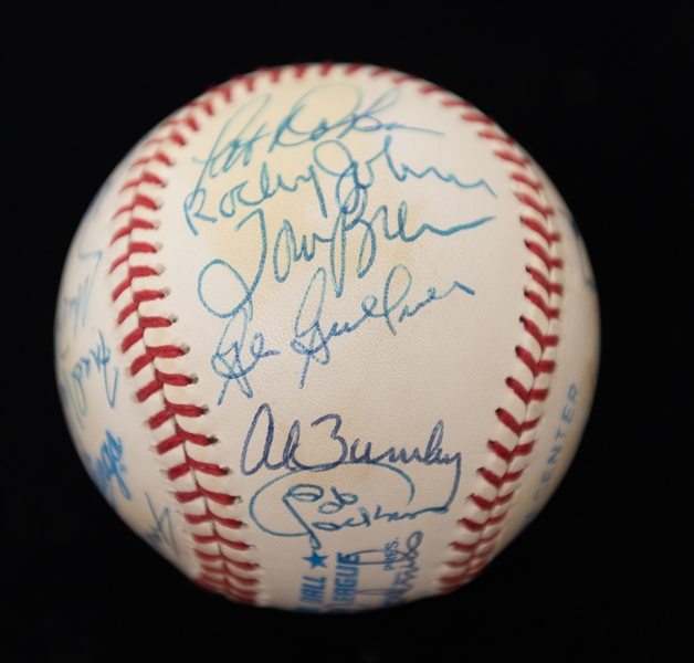 Lot of (3) Multi-Signed Baseballs w. Don Sutton, Tom Lasorda, Bruce Sutter, Ron Cey and Many More (JSA Auction Letter)