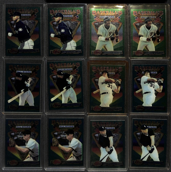 1993 Topps Finest Baseball Near 2 Complete Sets