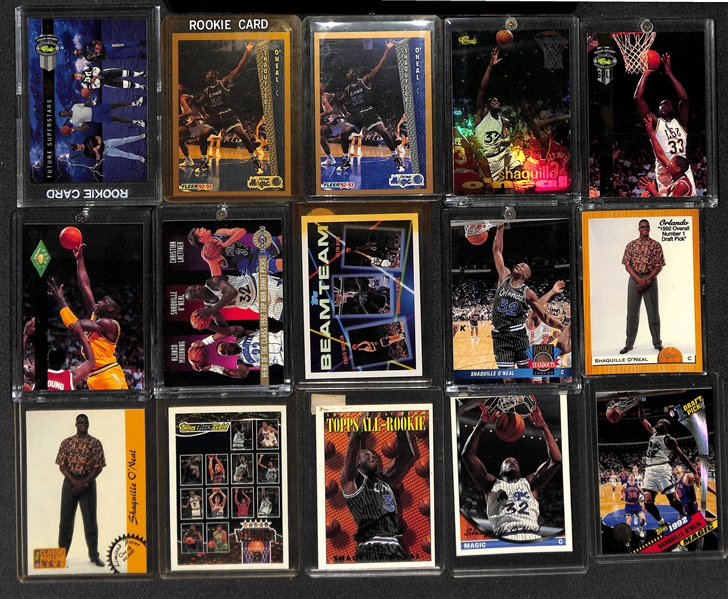 Lot of (200+) Shaquille O'Neal w. Many Rookies and Inserts