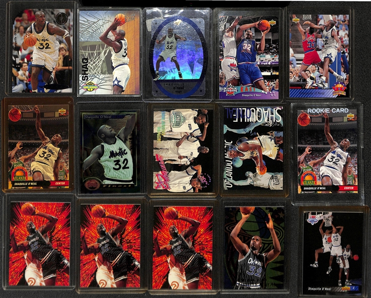 Lot of (200+) Shaquille O'Neal w. Many Rookies and Inserts