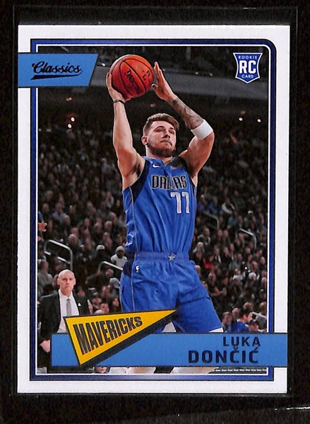 (4) Basketball Rookie Cards - (1) Luka Doncic Chronicles Classics & (3) Kevin Durant Topps Cards