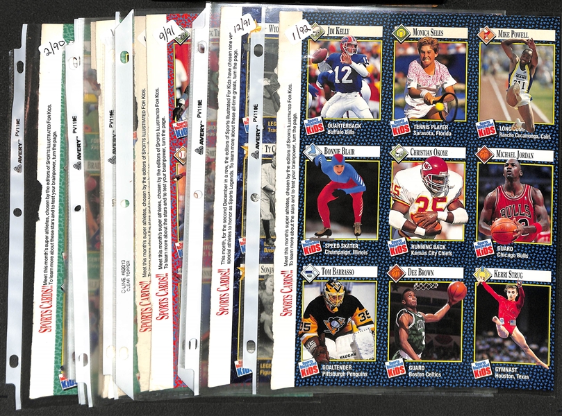 Mostly Baseball Mixed Lot w. (150+) 1973 Topps Baseball Cards, 1969 Milton Bradley Cards, Sports Illustrated for Kids Uncut Sheets, More
