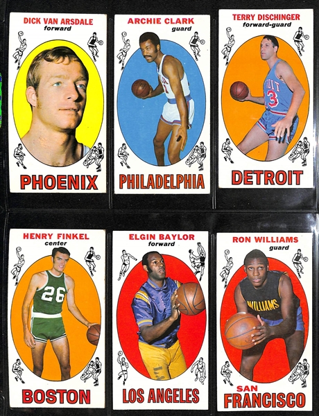  1969-1970 Topps Basketball Complete Set of 99 Cards w. Lew Alcindor Rookie Card