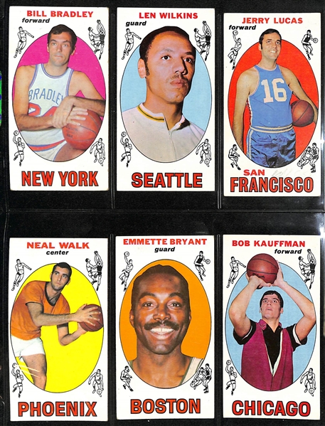  1969-1970 Topps Basketball Complete Set of 99 Cards w. Lew Alcindor Rookie Card