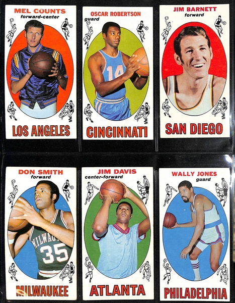  1969-1970 Topps Basketball Complete Set of 99 Cards w. Lew Alcindor Rookie Card