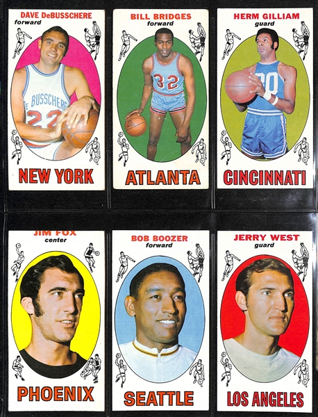  1969-1970 Topps Basketball Complete Set of 99 Cards w. Lew Alcindor Rookie Card