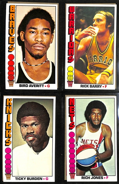 1976-77 Topps Basketball Complete Set of 144 Cards w. Kareem Abdul-Jabbar