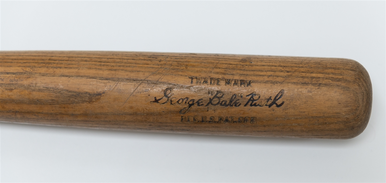 Vintage Hillerich & Bradsby Louisville Slugger 40 B.R. George Babe Ruth Model 34 Baseball Bat