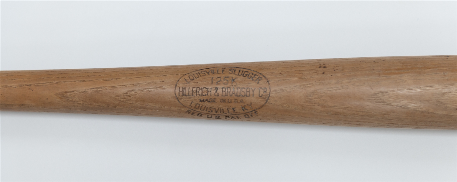 Vintage Hillerich & Bradsby Louisville Slugger 125 K George Babe Ruth Model 29 Baseball Bat