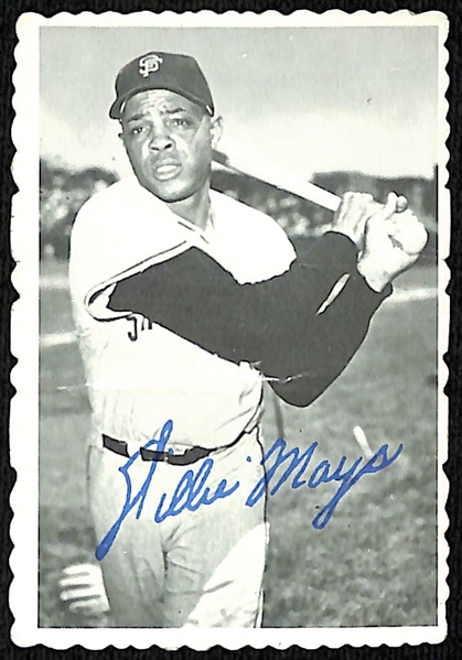 Lot of (33) 1969 Topps Deckle Edge Cards (Near Complete) w. Willie Mays