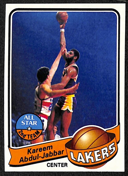 1979-80 Topps Basketball Complete Set of 132 Cards w. Kareem Abdul-Jabbar
