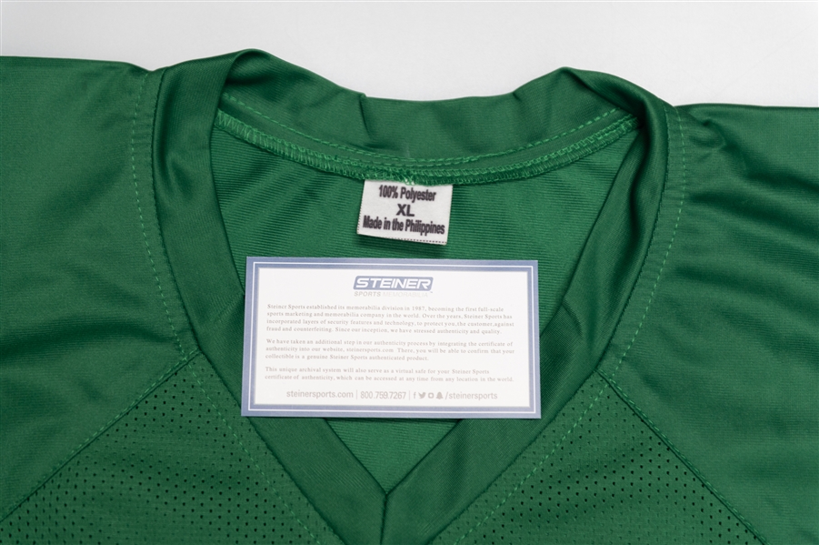 Joe Namath Signed New York Jets Stat Jersey (Steiner COA)