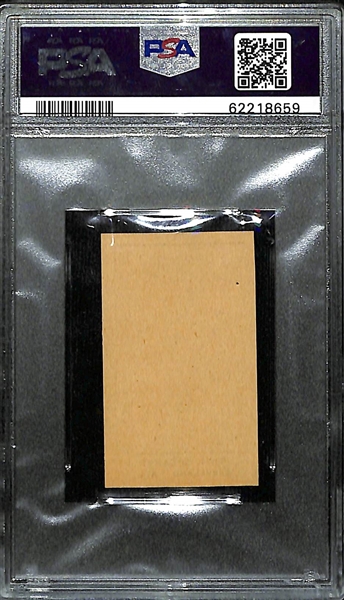 1921 W551 Tris Speaker (HOF) Hand Cut Strip Card Graded PSA 7 NM (Pop 2, Only 3 Graded Higher)